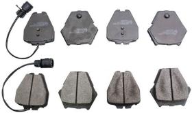 DENCKERMANN B110045 - PASTILLAS DEL AUDI A8 97- (4 KLOCKI NA ZACISK)