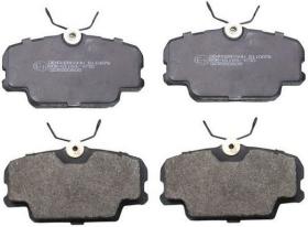 DENCKERMANN B110078 - PASTILLAS DEL MERCEDES 190 W201 82-