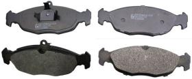 DENCKERMANN B110138 - PASTILLAS DEL DAEWOO LANOS 97- OPEL ASTRA F 91- CORSA B 93-