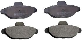DENCKERMANN B110166 - PASTILLAS DEL FIAT CINQUECENTO 91-