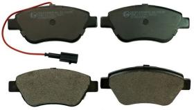 DENCKERMANN B110185 - PASTILLAS DEL FIAT BRAVO II 07- STILO 02-