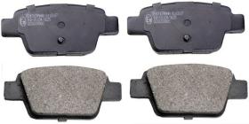 DENCKERMANN B110187 - PASTILLAS TRAS ALFA MITO 08- FIAT BRAVO II 07- STILO 02- LAN