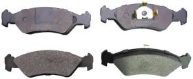 DENCKERMANN B110217 - *B110213* PASTILLAS DEL FORD FIESTA III 89- FIESTA IV 95- FO