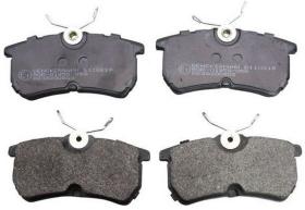 DENCKERMANN B110219 - PASTILLAS TRAS FORD FIESTA V 05- FOCUS 98-