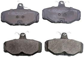 DENCKERMANN B110236 - PASTILLAS TRAS FORD SCORPIO I 85- SIERRA 88-