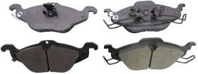 DENCKERMANN B110250 - PASTILLAS DEL OPEL ASTRA G 98- ZAFIRA A 99-