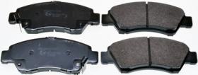 DENCKERMANN B110282 - PASTILLAS DEL HONDA CITY 08- CIVIC V 91- CIVIC VI 95- JAZZ I