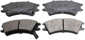 DENCKERMANN B110302 - PASTILLAS DEL HYUNDAI ATOS 98- ATOS PRIME 99-
