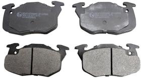 DENCKERMANN B110588 - PASTILLAS DEL PEUGEOT 205 83- PEUGEOT 205 II 87- RENAULT CLI