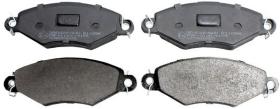DENCKERMANN B110596 - *B110594* PASTILLAS DEL PEUGEOT 206 98- 306 93-