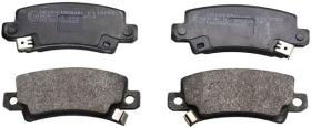 DENCKERMANN B110753 - PASTILLAS TRAS TOYOTA COROLLA 02-