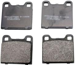 DENCKERMANN B110835 - PASTILLAS DEL AUDI 50 74- VW DERBY 77- GOLF 81- PASSAT 80-