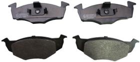DENCKERMANN B110844 - PASTILLAS DEL SEAT AROSA 00- SKODA FABIA 99- ROMSTER 06- FOX
