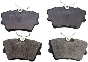 DENCKERMANN B110847 - PASTILLAS TRAS VW TRANSPORTER T4 90-