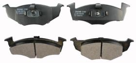 DENCKERMANN B110866 - PASTILLAS DEL SEAT CORDOBA 94- IBIZA 93- VW GOLF III 91- POL