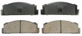 DENCKERMANN B110868 - PASTILLAS TRAS FIAT 124 67- 132 76- FSO 125P POLONEZ 77-