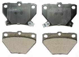 DENCKERMANN B110871 - PASTILLAS TRAS TOYOTA CELICA 99- COROLLA 02- PRIUS 00- YARIS