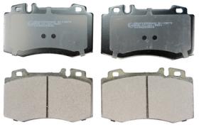 DENCKERMANN B110873 - PASTILLAS DEL MERCEDES CLK C209 02- C W203 00- E S211 03- S