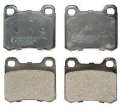 DENCKERMANN B110916 - PASTILLAS TRAS MERCEDES S W128 66- S W126 79- W123 76-