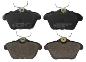 DENCKERMANN B110921 - PASTILLAS TRAS ALFA 156 97- ALFA 166 98- LANCIA KAPPA 94-