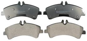 DENCKERMANN B110935 - PASTILLAS TRAS MERCEDES SPRINTER 906 06-  VW CRAFTER 06-
