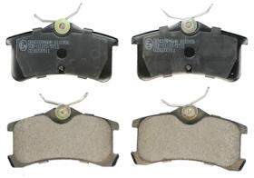 DENCKERMANN B110936 - PASTILLAS TRAS TOYOTA AVENSIS 99-