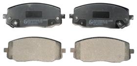 DENCKERMANN B110945 - PASTILLAS DEL HYUNDAI I10 08- I20 08- KIA PICANTO 04-