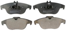 DENCKERMANN B110953 - PASTILLAS TRAS MERCEDES C S204 09- E A207 11- GLK X204 08-