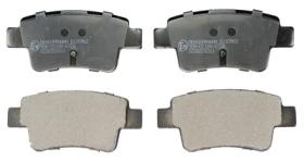 DENCKERMANN B110962 - PASTILLAS TRAS FIAT GRANDE PUNTO 05-
