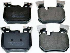 DENCKERMANN B110992 - PASTILLAS TRAS BMW 1 07-