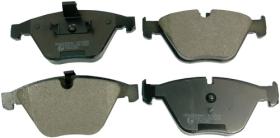 DENCKERMANN B110999 - PASTILLAS DEL BMW 1 E82 11-  BMW E90 07- 5 E60 05- 6 E63 04-