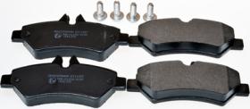 DENCKERMANN B111007 - PASTILLAS TRAS VW CRAFTER 06-