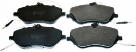 DENCKERMANN B111047 - PASTILLAS DEL CITROEN C5 08- C6 06- PEUGEOT 407 05- 607 04-