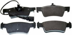 DENCKERMANN B111133 - PASTILLAS TRAS VW  TRANSPORTER T5 03-