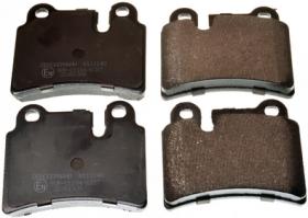 DENCKERMANN B111140 - PASTILLAS TRAS VW  TOUAREG 02-