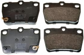 DENCKERMANN B111166 - PASTILLAS TRAS TOYOTA RAV 4 00-