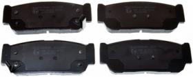 DENCKERMANN B111184 - PASTILLAS TRAS SSANGYONG REXTON 04-  RODIUS I 05-