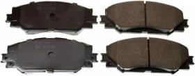 DENCKERMANN B111189 - PASTILLAS DEL TOYOTA RAV 4 II 05- TOYOTA AURIS 07-