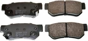 DENCKERMANN B111192 - PASTILLAS TRAS HYUNDAI GETZE 02- SANTA FE  01- MATRIX 01- SO