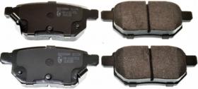 DENCKERMANN B111194 - PASTILLAS TRAS TOYOTA AURIS 07- YARIS II  06-