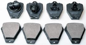 DENCKERMANN B111226 - PASTILLAS DEL AUDI 100 91- A6 S6 94- A8 S8 96-