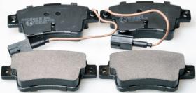 DENCKERMANN B111244 - PASTILLAS TRAS FIAT PUNTO 09-