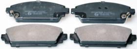 DENCKERMANN B111247 - PASTILLAS DEL HONDA ACCORD 98- CIVIC VII 02-