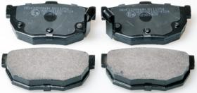 DENCKERMANN B111254 - PASTILLAS TRAS HYUNDAI COUPE 01- ELANTRA 00- LANTRA 95- KIA