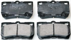 DENCKERMANN B111257 - PASTILLAS TRAS LEXUS GS 05-  IS II 05-