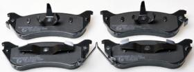 DENCKERMANN B111262 - PASTILLAS TRAS MERCEDES ML W163 98-