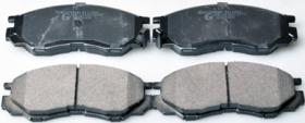 DENCKERMANN B111264 - PASTILLAS DEL MITSUBISHI L200 96- L 400 95-