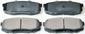 DENCKERMANN B111274 - PASTILLAS TRAS TOYOTA LAND CRUISER 08-