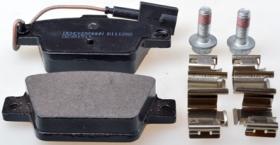 DENCKERMANN B111282 - PASTILLAS TRAS ALFA MITO 08- FIAT BRAVO II 07- STILO 02- LAN