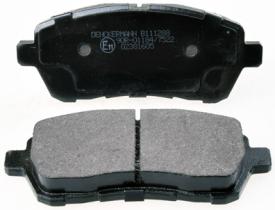 DENCKERMANN B111288 - PASTILLAS DEL FORD FIESTA 09-